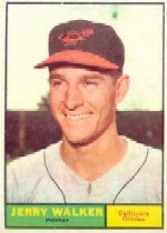 1961 Topps Baseball Cards      085      Jerry Walker